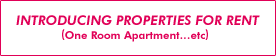 Introducing Properties for Rent