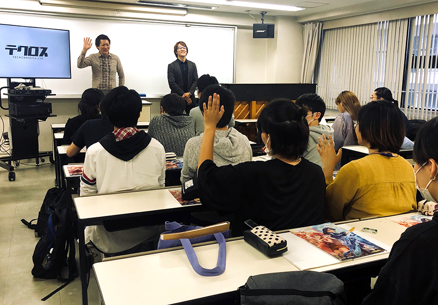 ゲーム会社 株式会社テクロス様の学内企業説明会を実施しました 声優 アニメ マンガに特化した専門学校 大阪アニメーションカレッジ専門学校 ゲーム会社 株式会社テクロス様の学内企業説明会を実施しました 声優 アニメ マンガに特化した専門学校 大阪アニメーションカレッジ専門学校